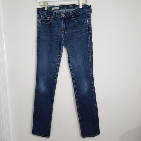 AG Adriano Goldschmied The Stivie Slim Straight Jeans Size 27 Regular - Picture 3 of 16